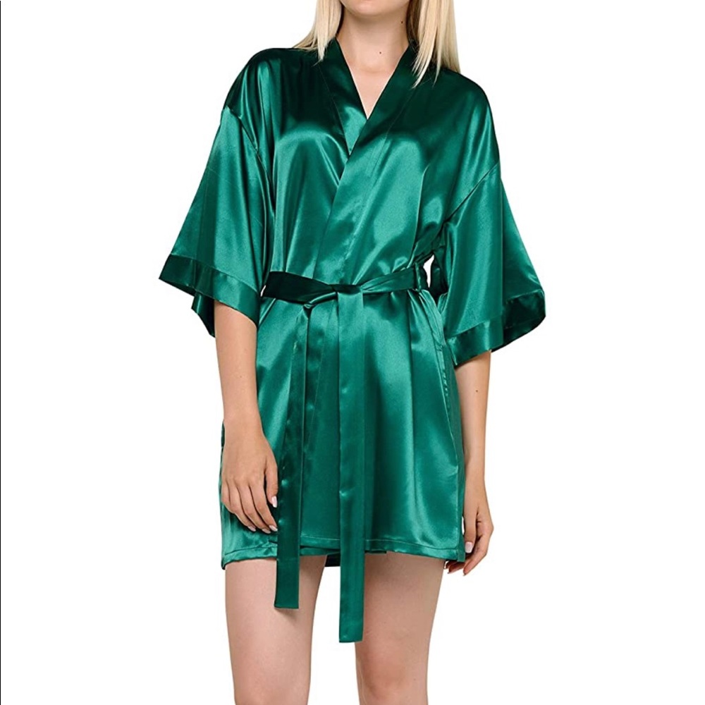 Green Bridesmaid Robes